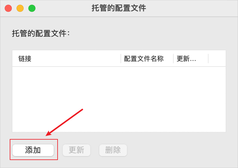 ClashX Pro 托管的配置文件